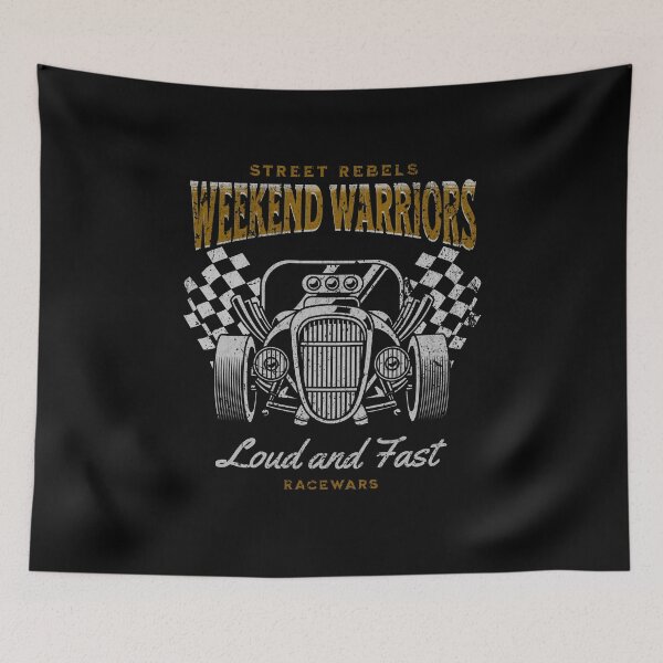 Item preview, Weekend Warriors - Drag Racing - Classic Vintage designed and sold by RoninUnknown.