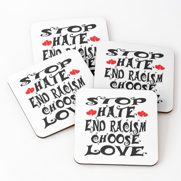 Item preview, Stop Hate End Racism Choose Love designed and sold by amine163.