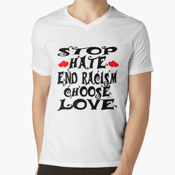 stop hate end racism choose love' Bandana