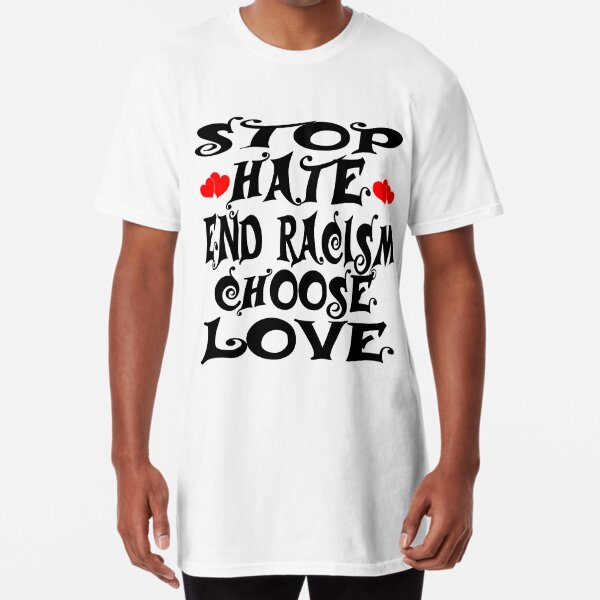 stop hate end racism choose love' Bandana