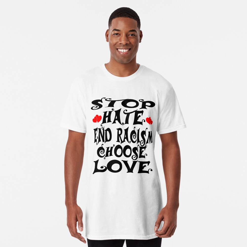 stop hate end racism choose love' Bandana