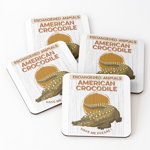 Item preview,  American Crocodile , Endangered Animals designed and sold by yassooarts.
