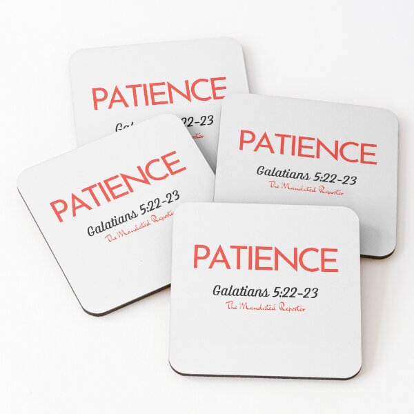 Item preview, The Fruit of The Spirit Patience - Crème, Red designed and sold by TheReporter1.