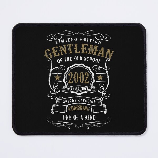 Item preview, 20 Birthday Vintage Gentleman 2002 designed and sold by Dubbra.