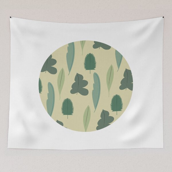 Item preview, Patterned Leaves designed and sold by BookwormSticker.