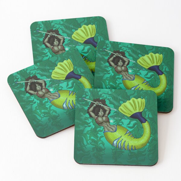 Item preview, Kelp Forest Mermaid designed and sold by OliverIlustra.