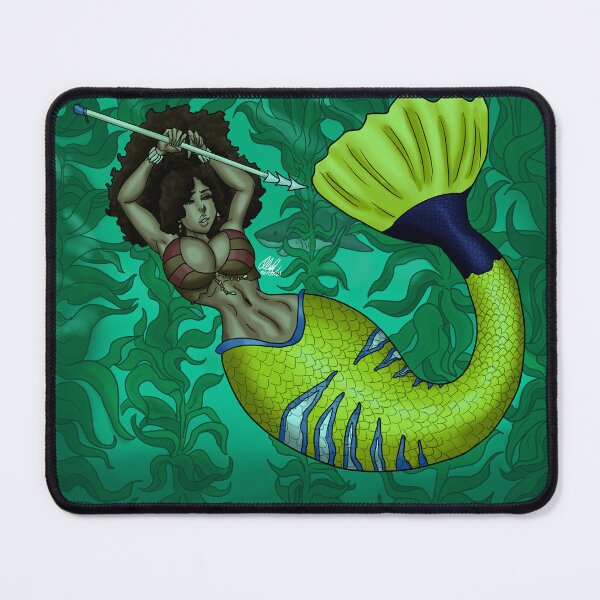 Item preview, Kelp Forest Mermaid designed and sold by OliverIlustra.