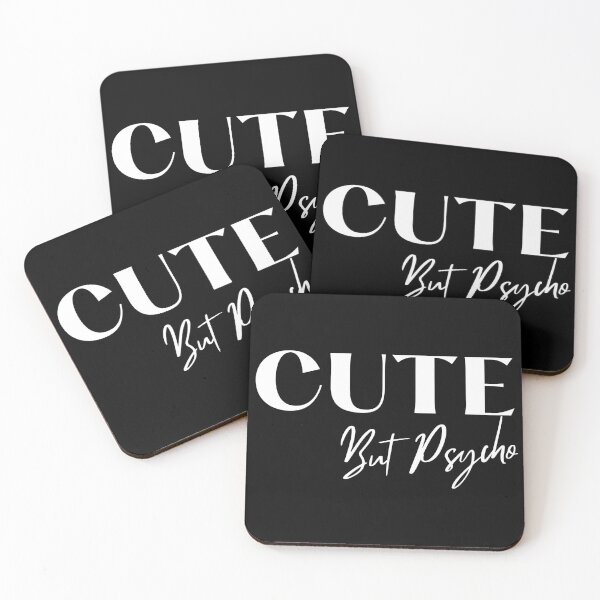 Item preview, Cute But Psycho. A Cheeky Design For The Sassy At Heart. designed and sold by That Cheeky Tee.