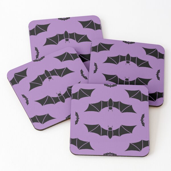Item preview, Purple spooky bat pattern  designed and sold by marionroo24.