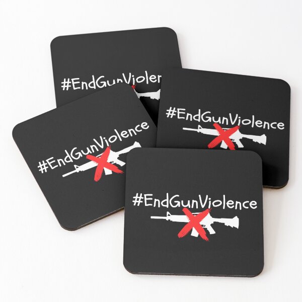 Item preview, #EndGunViolence Text Protest Design designed and sold by EarthArtDesigns.