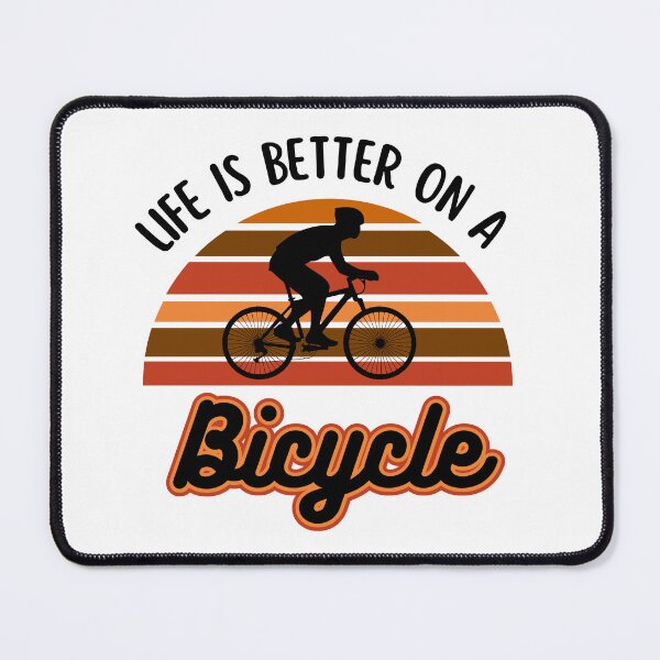 Item preview, Life Is Better On A Bicycle designed and sold by BronikowskiART.
