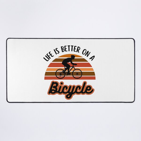 Item preview, Life Is Better On A Bicycle designed and sold by BronikowskiART.