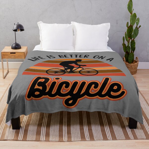 Item preview, Life Is Better On A Bicycle designed and sold by BronikowskiART.