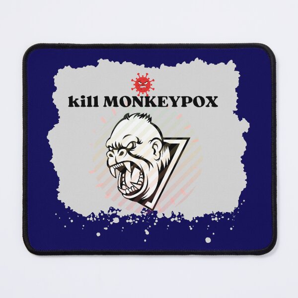 Item preview, T-SHIRT KILL MONKEYPOX VIRUS DONT KISS MONKEY THE KILLER 1 designed and sold by rradouane.