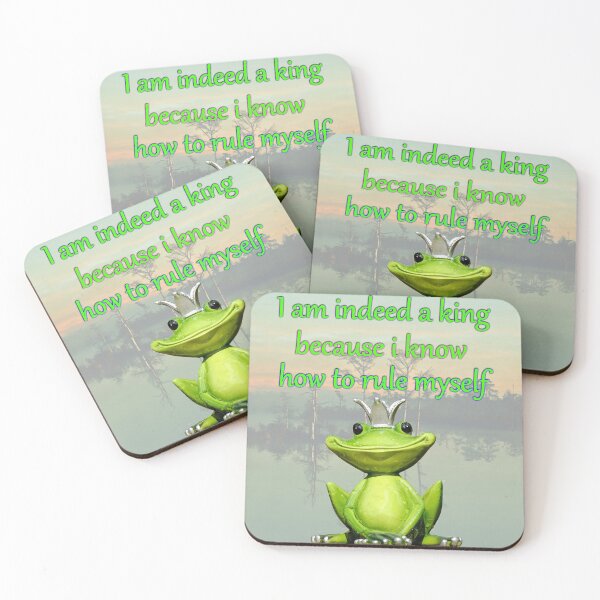 Item preview, I am indeed a king because I know how to rule myself designed and sold by Alta-store.
