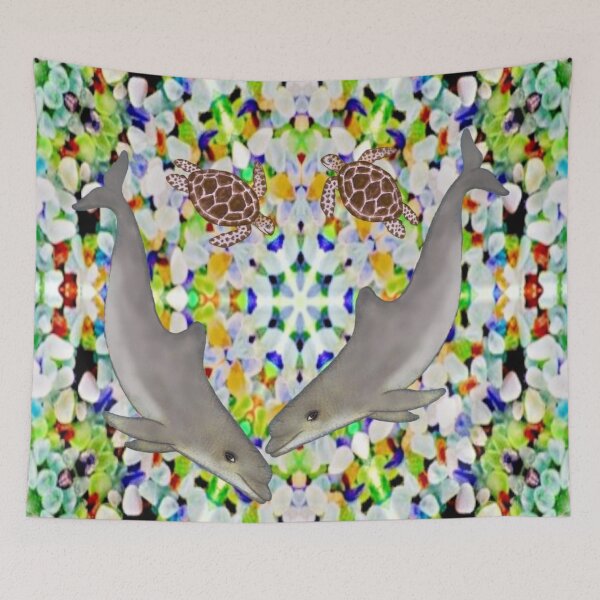Item preview, Kaleidescope Beach designed and sold by lindosilks.