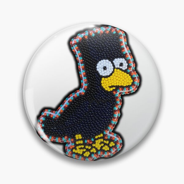 Item preview, Beaded Raven Buddy designed and sold by MixedBloodCree.