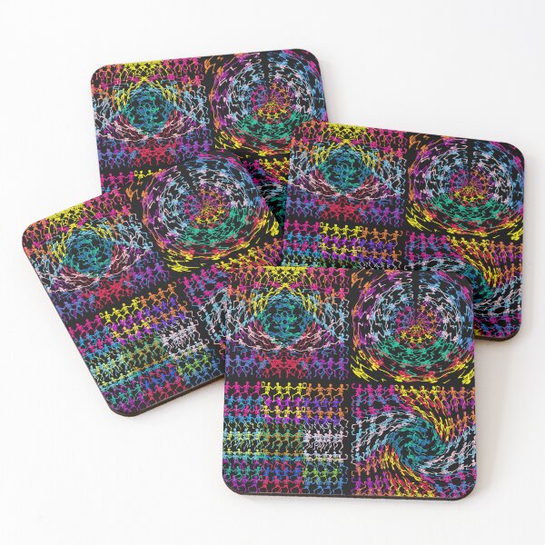 Item preview, DANCING RAINBOW SKELETONS designed and sold by Neil Finnemore.