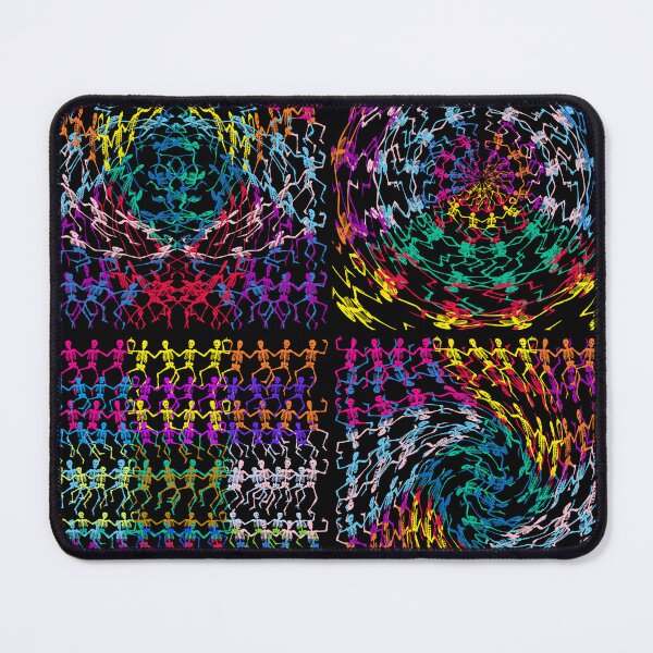 Item preview, DANCING RAINBOW SKELETONS designed and sold by Neil Finnemore.
