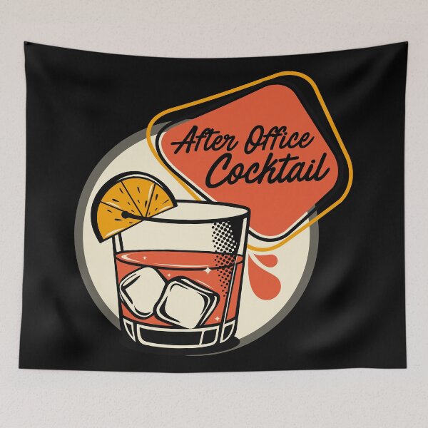 Item preview, After Office Cocktail designed and sold by retrippy.