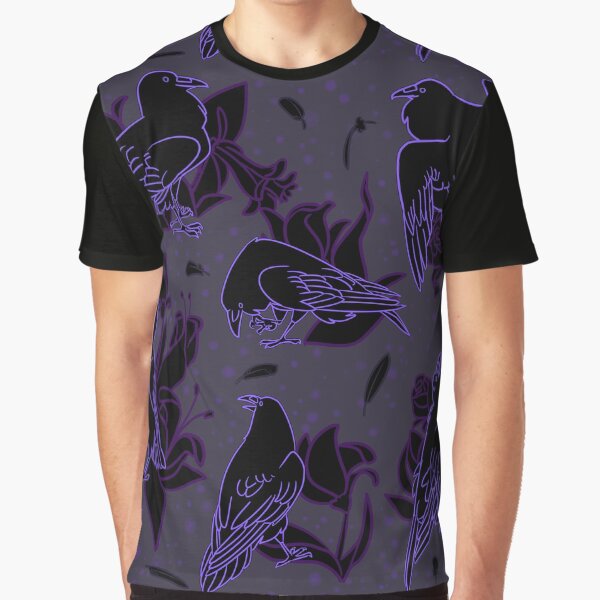 Mischief Pattern (Purple) Graphic T-Shirt