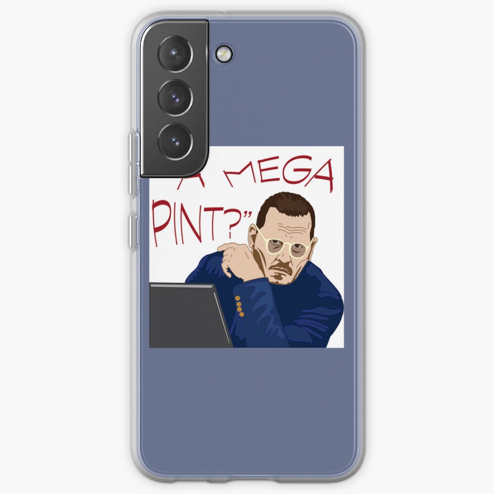Johnny Depp Trial Graphic Samsung Galaxy Phone Case