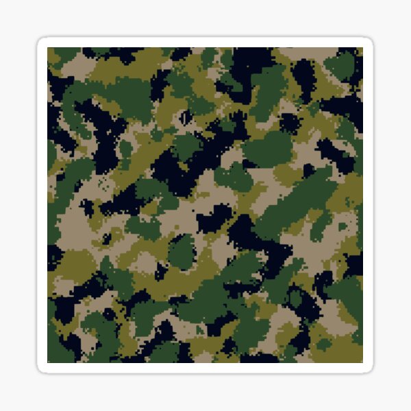 Marine Camo Pattern Stickers for Sale