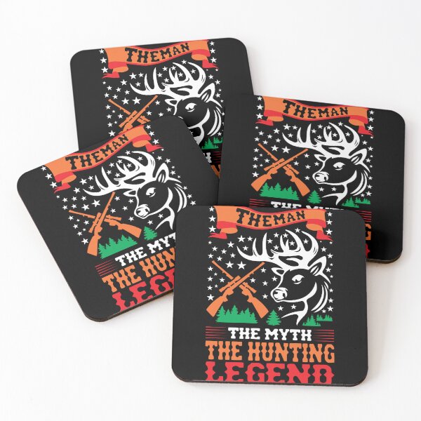 Item preview, The Man The Myth Hunting Legend Loving Hunting Evolution of Hunter Only Talent Hunting Funny Hunt Gift Premium Apparel Funny Holiday Xmas designed and sold by DesignByHeartUK.