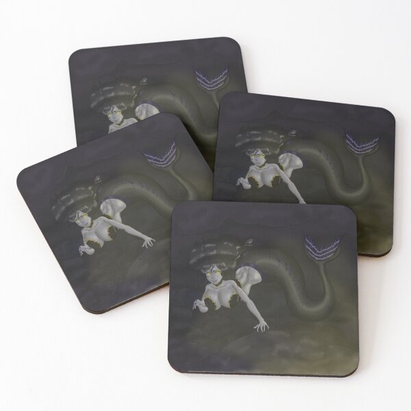 Item preview, Underwater Cave Mermaid designed and sold by OliverIlustra.