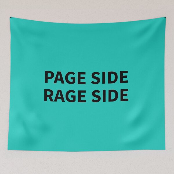 Item preview, Page Side Rage Side designed and sold by phishphanart.
