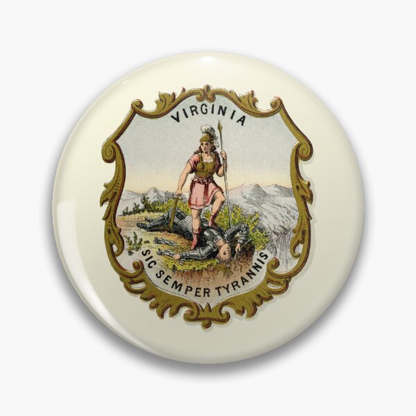 Item preview, The Virginia Arms (Virginia State Coat of Arms) designed and sold by franklinprintco.