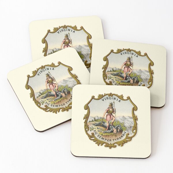 Item preview, The Virginia Arms (Virginia State Coat of Arms) designed and sold by franklinprintco.