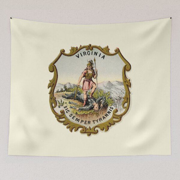 Item preview, The Virginia Arms (Virginia State Coat of Arms) designed and sold by franklinprintco.