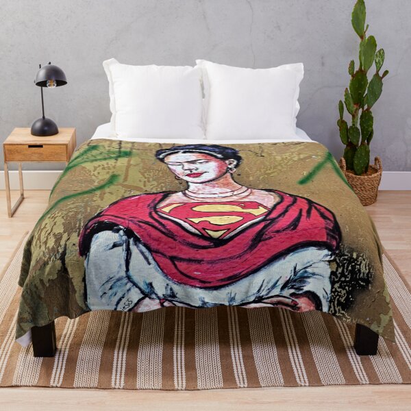 Artikelvorschau, Frida Kahlo mexikanische Künstlerin Graffiti Street Art entworfen und verkauft von worldways.
