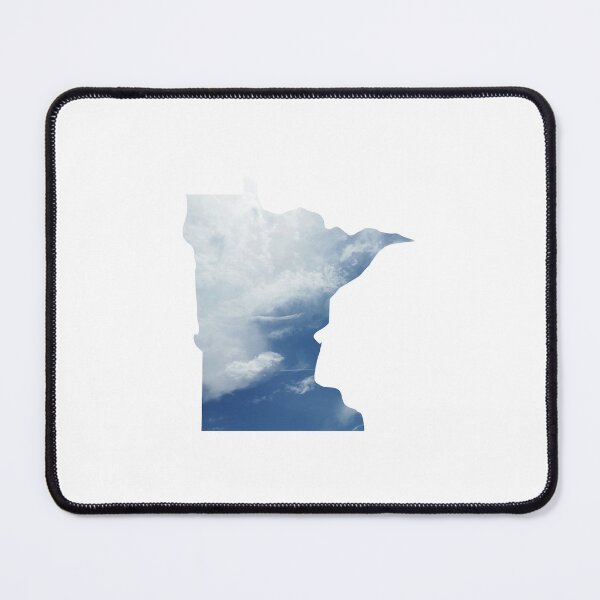 Item preview, May in Minnesota - Beautifull Clouds in Minnesota Map designed and sold by Aimyashoppy.