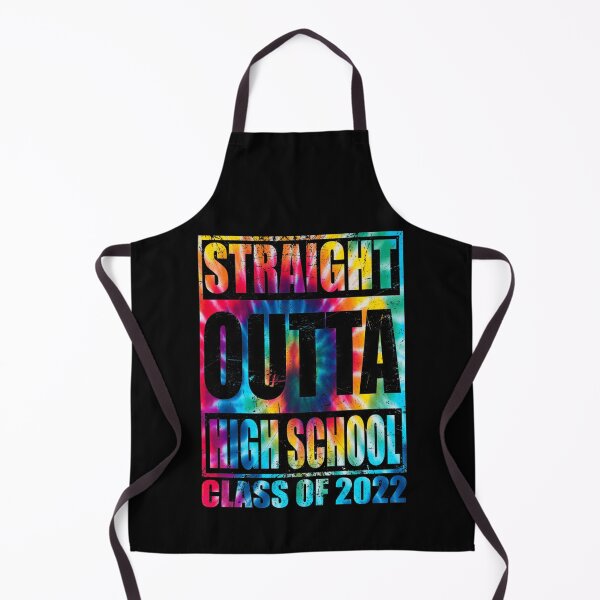 Item preview, Straight Outta High School Graduation 2022 Tie Dye Senior 22   designed and sold by Anya Byron.