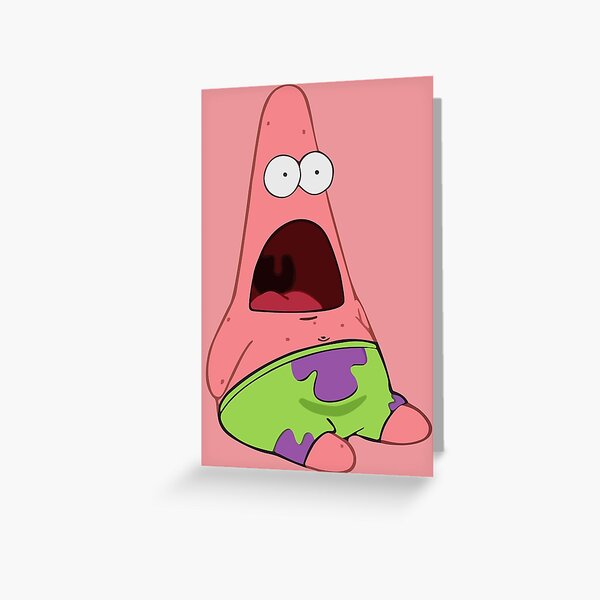 Tarjetas de felicitación Bob Esponja Sorprendido Redbubble