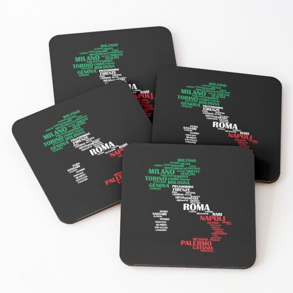 Item preview, Italy Map Cities Bella Italia Holiday Italian Map designed and sold by Lenny Stahl.