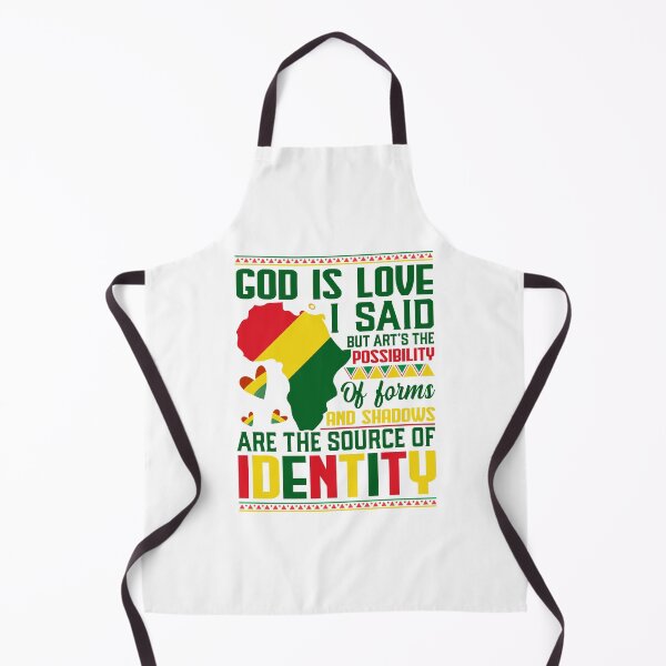 Item preview, God is Love I said But Arts The Possibility of Forms And Shadows Are the Source of Identity Life Apparel Essential Motivation Inspiration Joy Mood designed and sold by DesignByHeartUK.