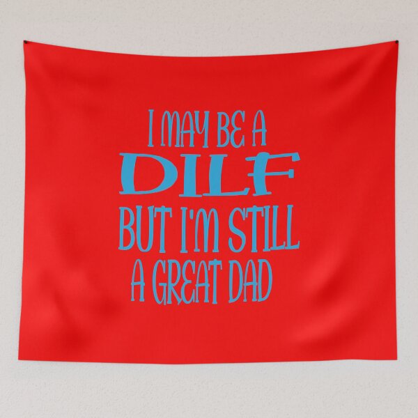 Item preview, Mens DILF Funny Dad Humor Tee Great Dad Funny Dad Gifts designed and sold by ASSOUKI9.