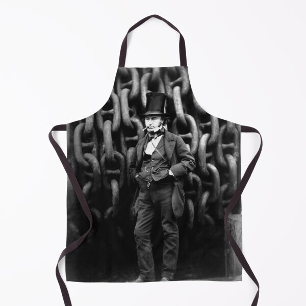 Item preview, Isambard Kingdom Brunel With Launching Chains Of The SS Great Eastern - 1857 designed and sold by warishellstore.