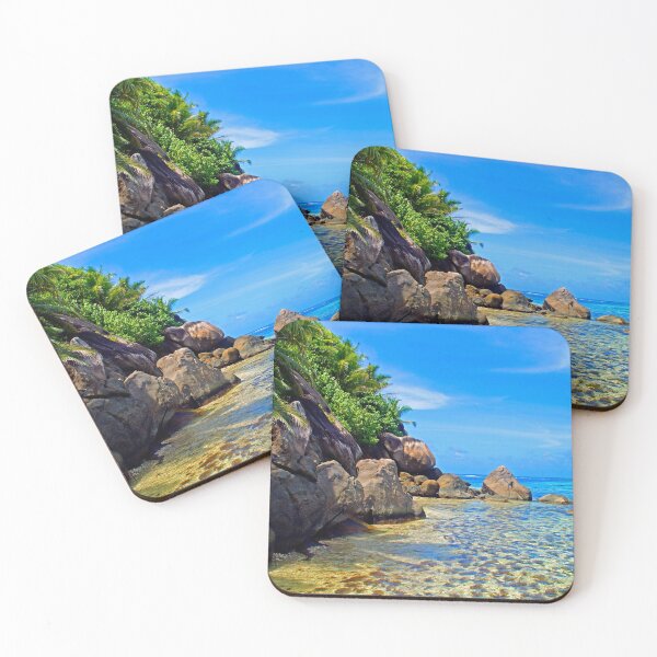 Item preview, Beach Seychelles Africa designed and sold by ChelleCreate.