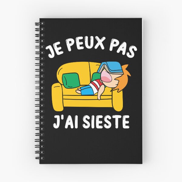 Item preview, Je Peux Pas J'ai Sieste Cadeau Drôle Dormir Humour designed and sold by Lenny Stahl.