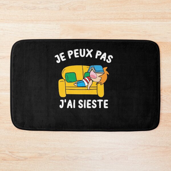 Item preview, Je Peux Pas J'ai Sieste Cadeau Drôle Dormir Humor designed and sold by Lenny Stahl.