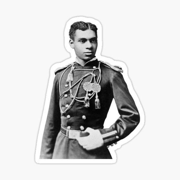 "Lieutenant Henry Ossian Flipper Portrait Circa 1877" Sticker for