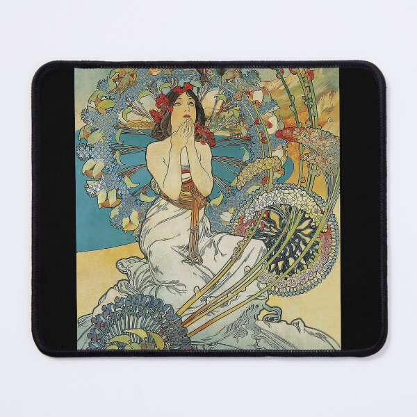Item preview, Monaco Monte Carlo by Alphonse Mucha designed and sold by ColorfulMystic.