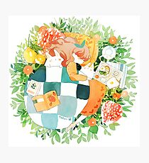 springtime snooze. Photographic Print