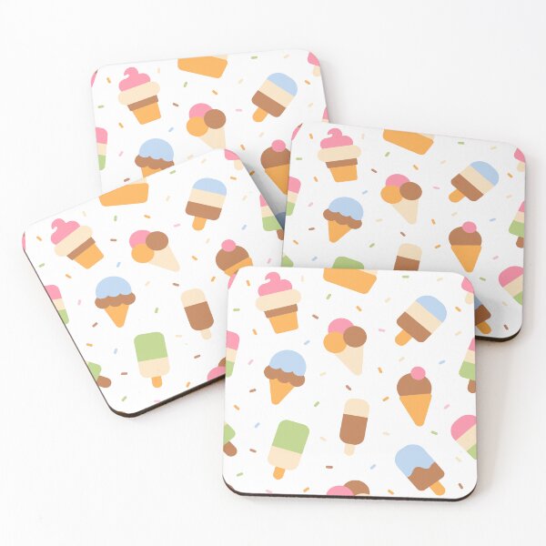 Item preview, Cute Summer Ice Cream Seamless Pattern designed and sold by JABG-01.
