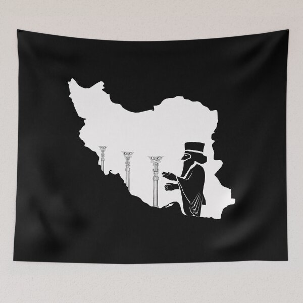 Item preview, Persian map - Persian (iranian art) designed and sold by Persian Pride Official.