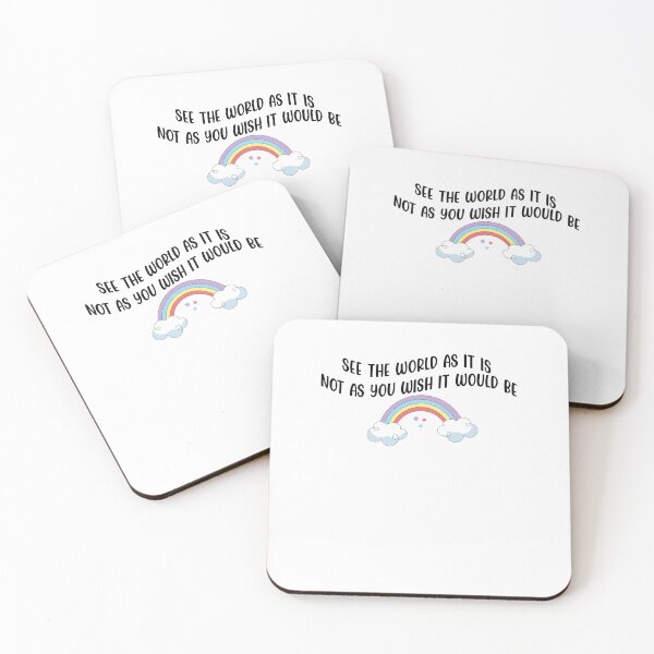 Item preview, see the world as it is not as you wish it would be,better side of world,funny sunny quote designed and sold by CHOOSEYOURS SHOP.